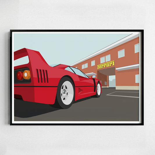 Ferrari F40 - Modena, Home
