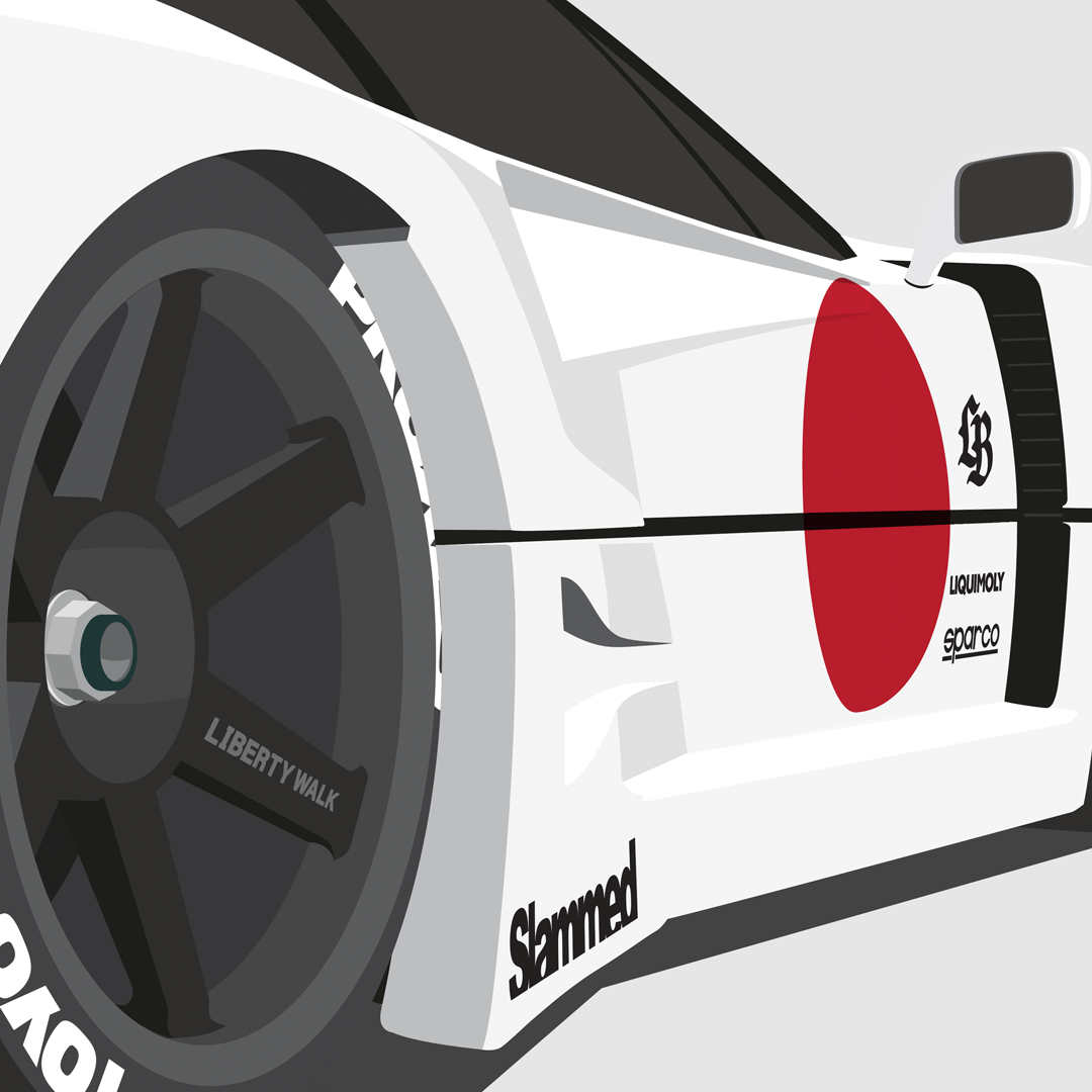 Ferrari F40 Liberty Walk