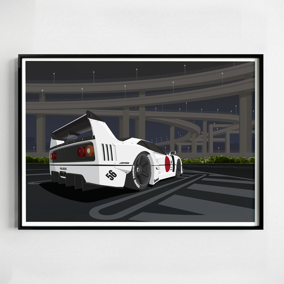 Ferrari F40 Liberty Walk - Daikoku