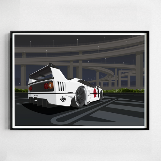 Ferrari F40 Liberty Walk - Daikoku