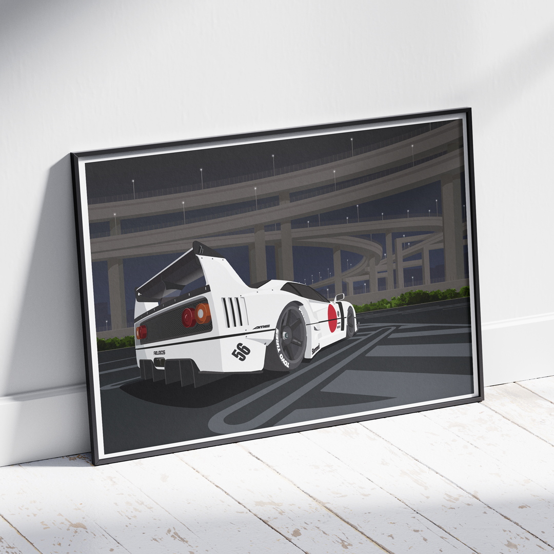 Ferrari F40 Liberty Walk - Daikoku