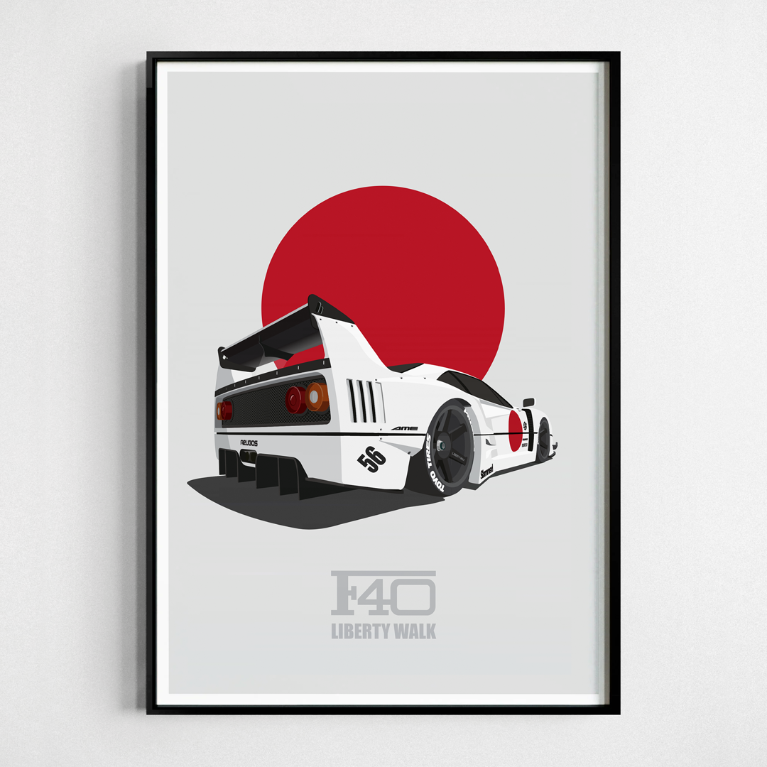 Ferrari F40 Liberty Walk