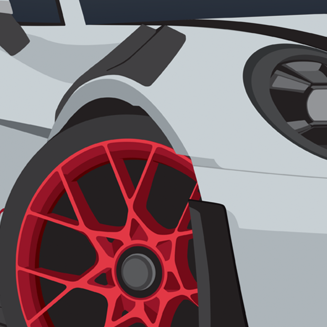 Porsche 911 GT3-RS Red